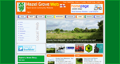 Desktop Screenshot of hazelgroveweb.co.uk